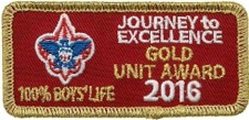 2016 Journey To Excellence Gold Award