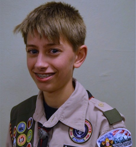 Eagle Scout Cameron Allen