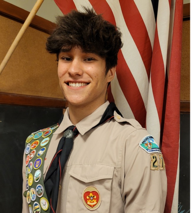Eagle Scout Cameron Afrassiabi