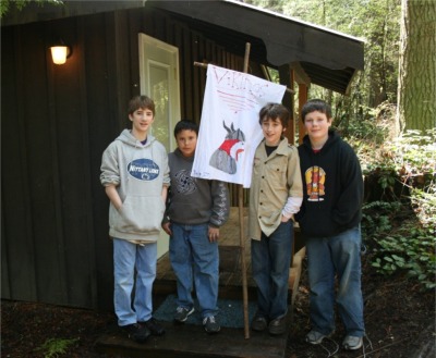 Viking Patrol Cabin at Camp Ramblewood